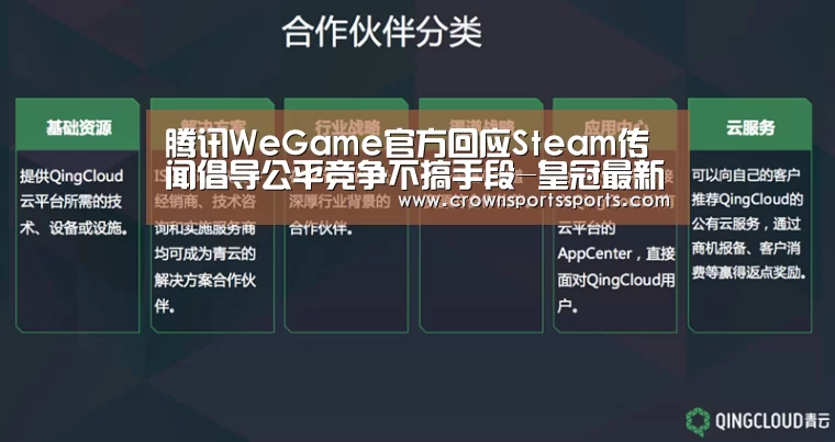 腾讯WeGame官方回应Steam传闻倡导公平竞争不搞手段-皇冠最新网站(图2) 腾讯WeGame官方回应Steam传闻倡导公平竞争不搞手段-皇冠最新网站(图2)